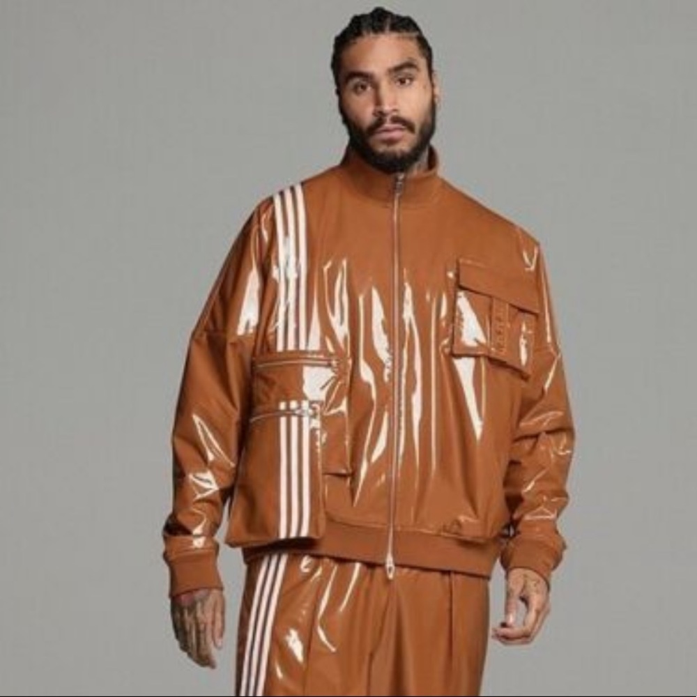 Adidas x Ivy Park Latex Track Jacket Unisex Size M